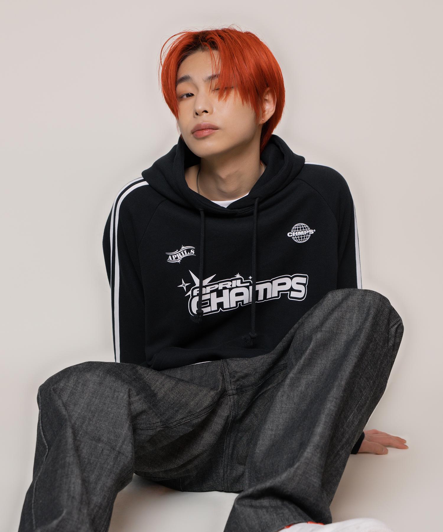 Bonchams [Bonchamps X April8] Худи April Champs B23St01Bk 1