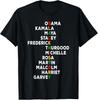 Black History Month Inspirational Retro Black Leaders Unisex T-Shirt