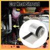 Mangote Protetor de Calor para Carro 3/4" DI 3,2 pés Malha Aluminizada Mangote Protetor Isolado Mangote Protetor de Fio de Calor para Linhas de Combustível 3/4" DE Proteção Térmica Automotiva