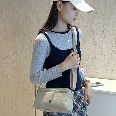 Lightweight and Simple Women's Bags, New Korean Shoulder Bags, Japanese Casual Versatile Messenger Small Square Bags