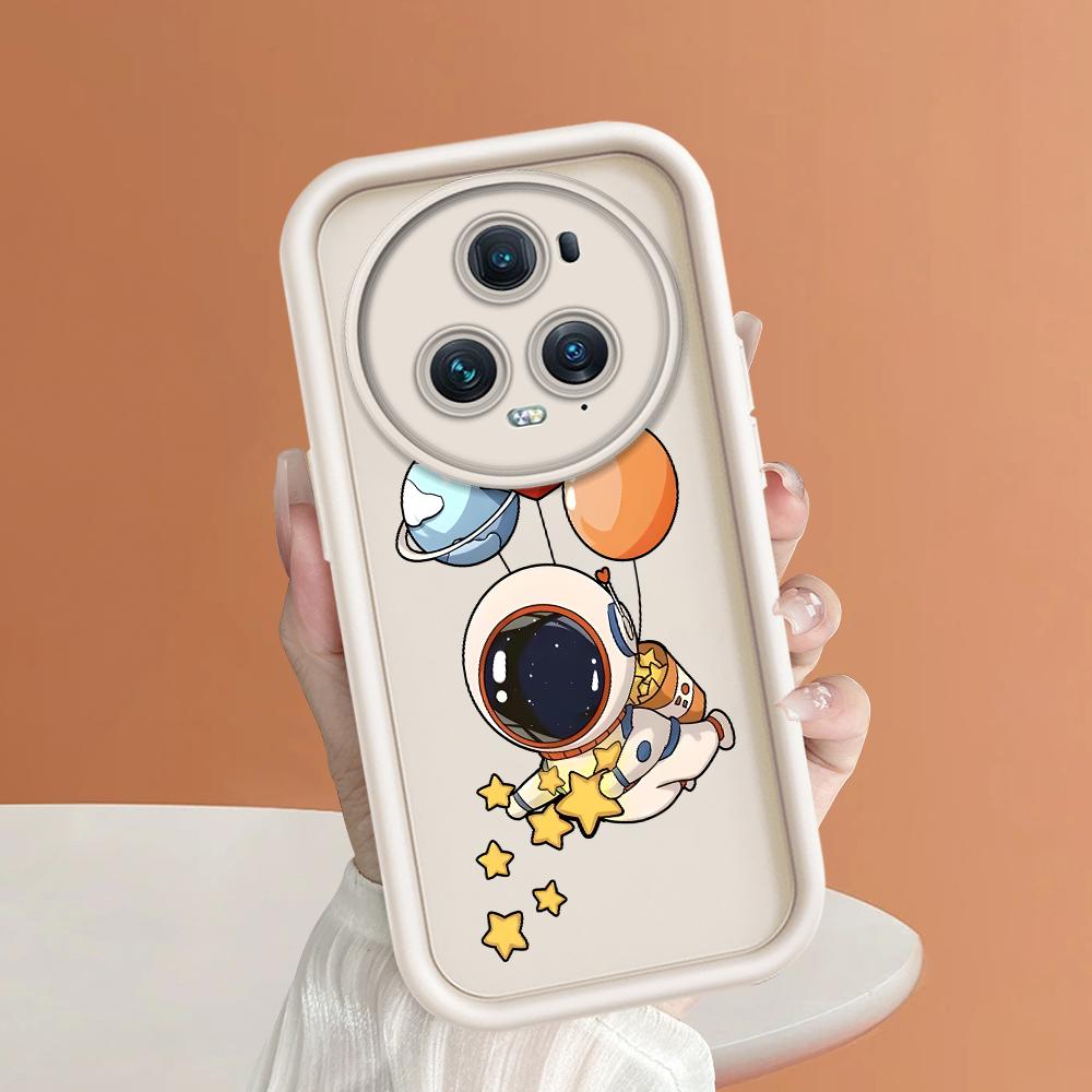 

Мягкий силиконовый квадратный чехол с рисунком лестницы для телефона, полное покрытие, противоударный защитный резиновый чехол для камеры для Huawei Honor Huawei Nova 10 Pro белый