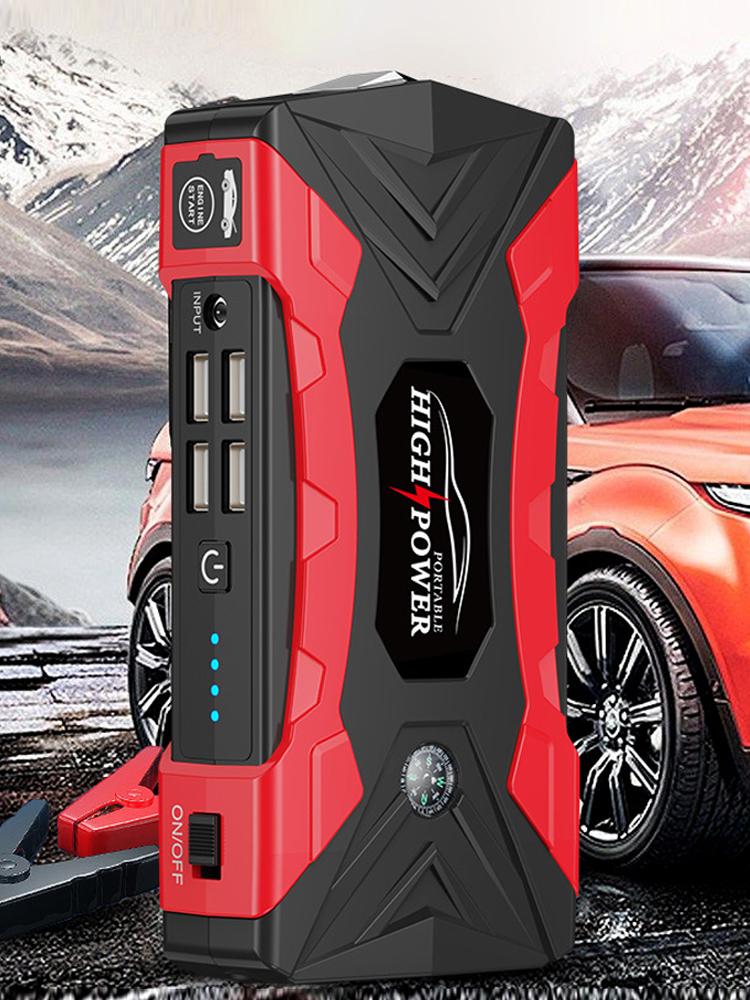 Avviatore di emergenza per auto da 99800 mAh e 20000 mAh, dispositivo di avviamento da 3000 A, power bank portatile, avviatore di batteria per auto, articoli di booster