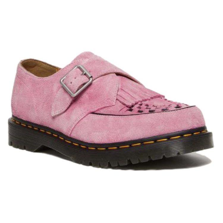 Dr. Martens Suede Fashion Simple Casual Shoes Men Sneakers Pink 31501446