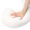 Nishikawa Body Pillow 32X130cm Easy To Fit Your Body Shape That Is Easy To Hug Laxia Made In Japan White EG90100049M [Nishikawa]