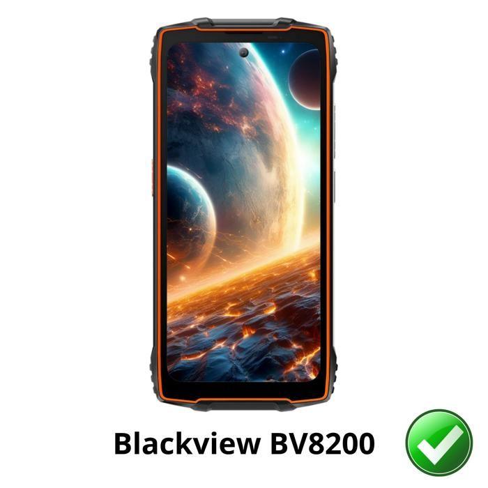 Screen Protector for Blackview BV8200 [2 Pack] Ultra Thin Resistant Protective Plastic Film Phonillico®