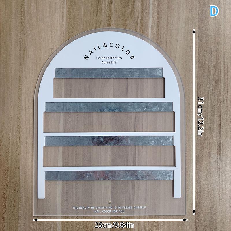 10/20Pcs Magnetic Bowknot False Nail Tip Display Clear Natural Color Card Polish Gel Stand Board Nail Palette Nail Glue Practice