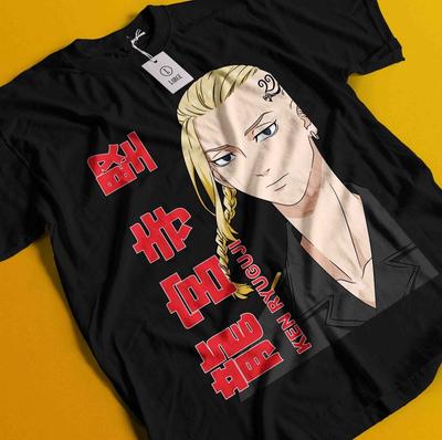 Tokyo Revengers T-Shirt Manjiro Sano Shirt Takemichi Hanagaki Tshirt Ken Hakkai