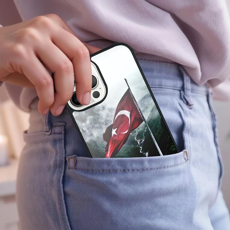Turkey Turkish Flag Phone Case For iPhone 17 Air 15 16e 14 13 Pro Max Coque 12 11 Pro Max PLUS cover