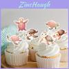 Turtle Theme Birthday Cake Decorations With Diy Paper Toppers For Party Celebrations