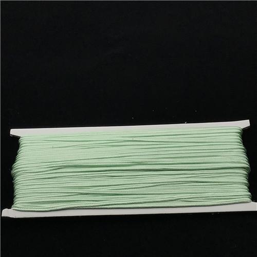 

34 yards (31 meters) 3MM Chinese Knot Soutach Colors Nylon Cord Thread String for DIY Beading Jewelry Handmade Braided Material світло-зелений колір