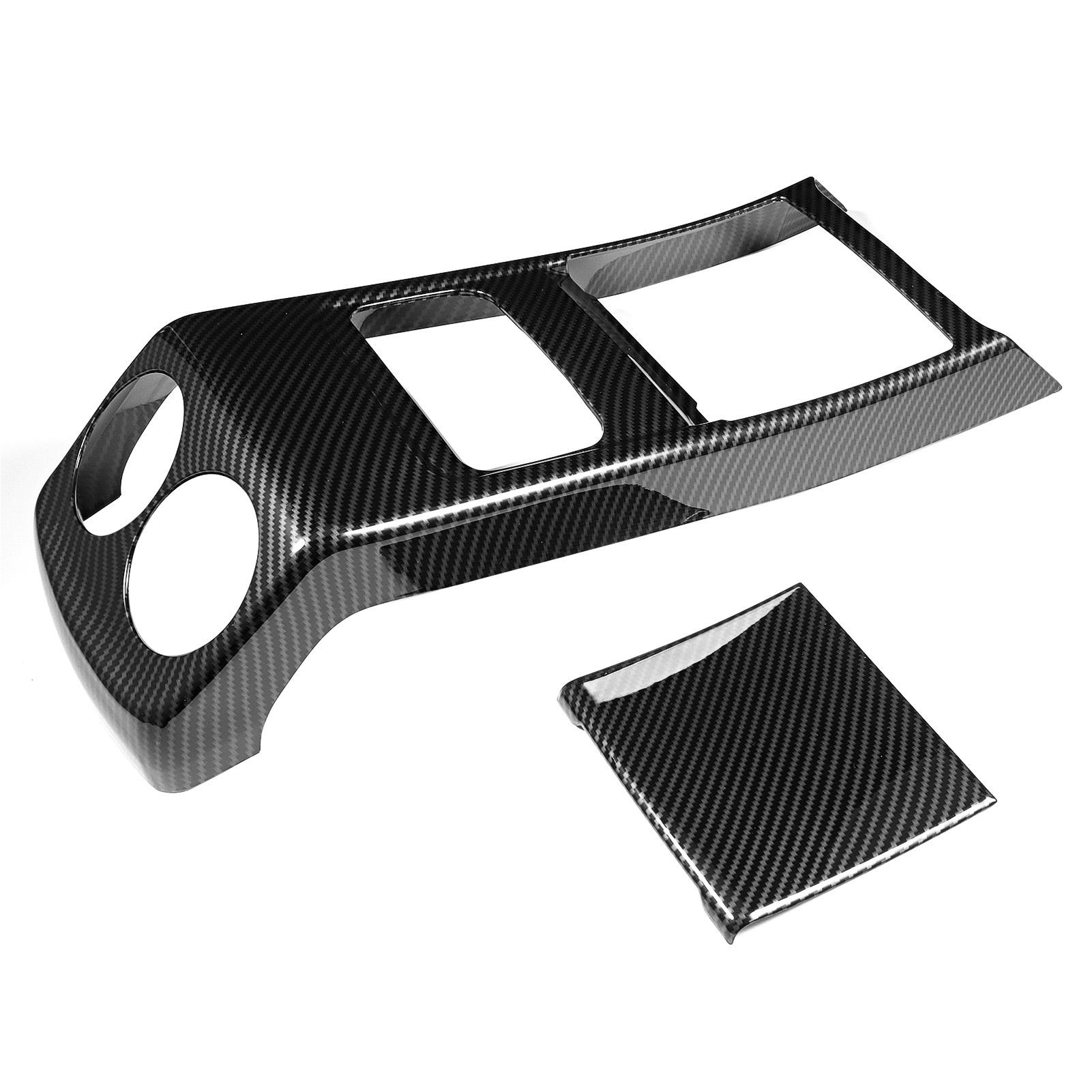 

2Pcs Rear Air Conditioning Vent Cover Back Outlet Decorative Frame Panel Trim for GLB Class W247 X247 2019‑2020Carbon