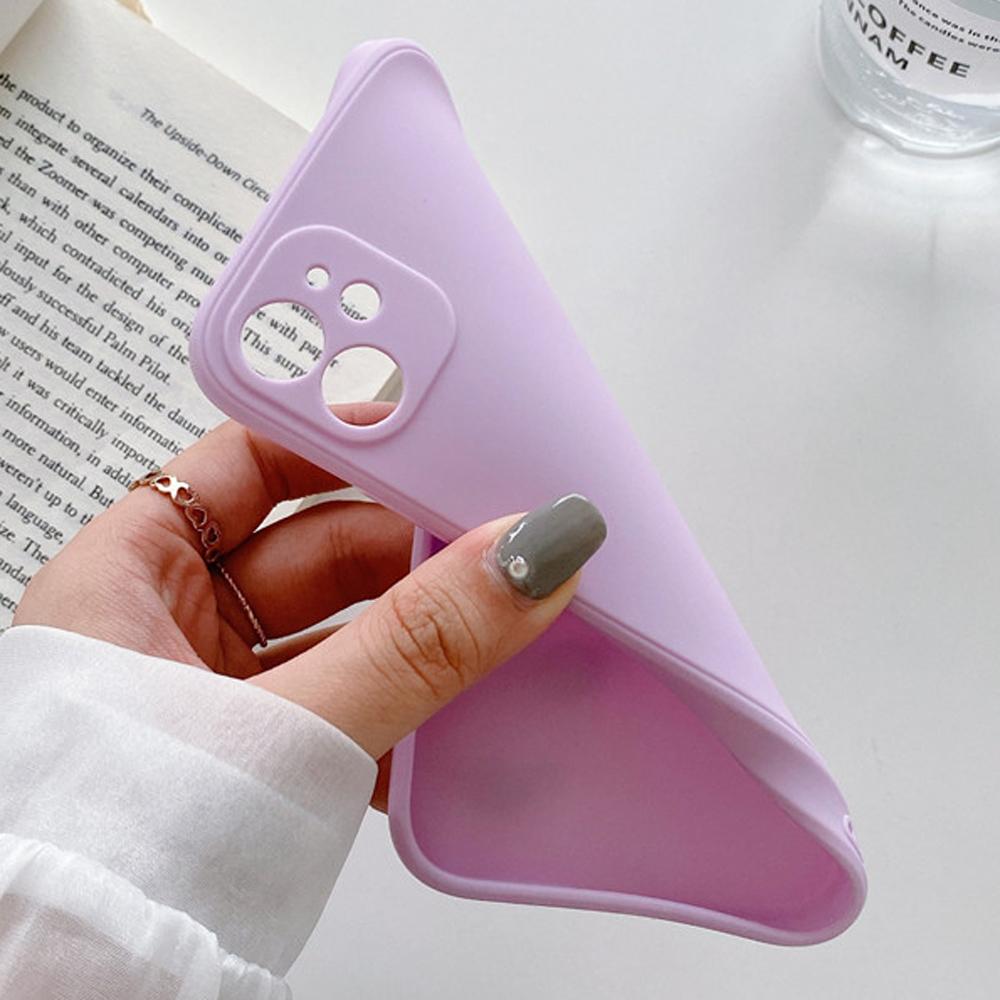 Mode Weiche Animation Telefon Für Iphone 7 12 11 6 s Plus Mini XS 6 13 X XR Pro 14 Max 8 Gerade TPU Silikon Weiche Fall Abdeckung