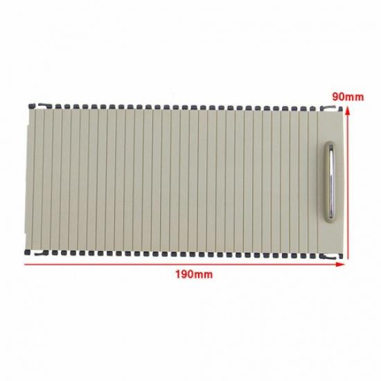 Beige Center Console Cover Slide Roller For Benz C E Class W204 S204 W212 S212