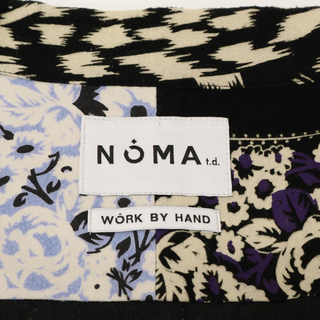 NOMA T.d. 23AW Multicolor Paisley Flannel Patchwork Shirt Tops 5 multicolorUsed