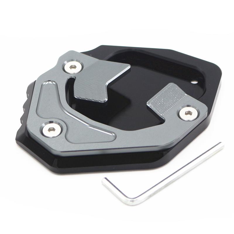 

Подставка для мотоцикла, боковая подставка для ног, удлинитель, опорная пластина для Yamaha Tenere700 TENERE 700 серый