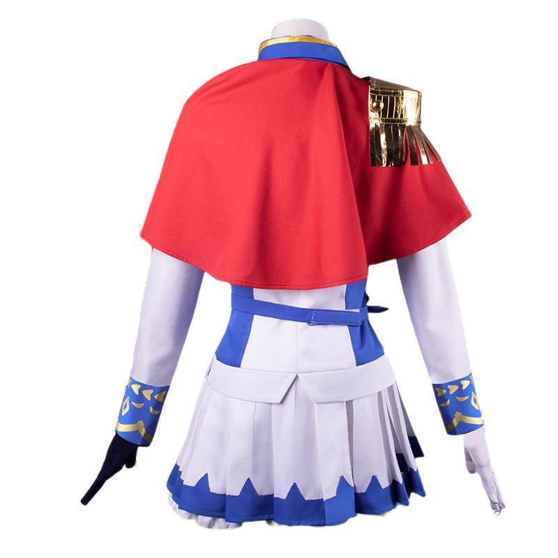 Άνιμε Umamusume: Pretty Derby Tokai Teio Cosplay Ουδέτερα Ρούχα Περούκα Τοπ και Φούστες Αποκριάτικες Καρναβαλικές Στολές