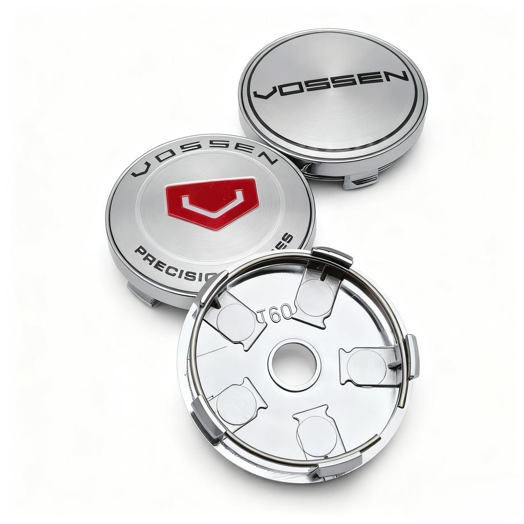 4 buc Embleme Logo Vossen Capace Centru Jantă Mașină 60MM Clip 56MM Jante Capace Butuc Capac Jantă Capac Praf Înlocuire Accesorii Auto