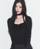 ILLIGO Shirred Bolero Top Black