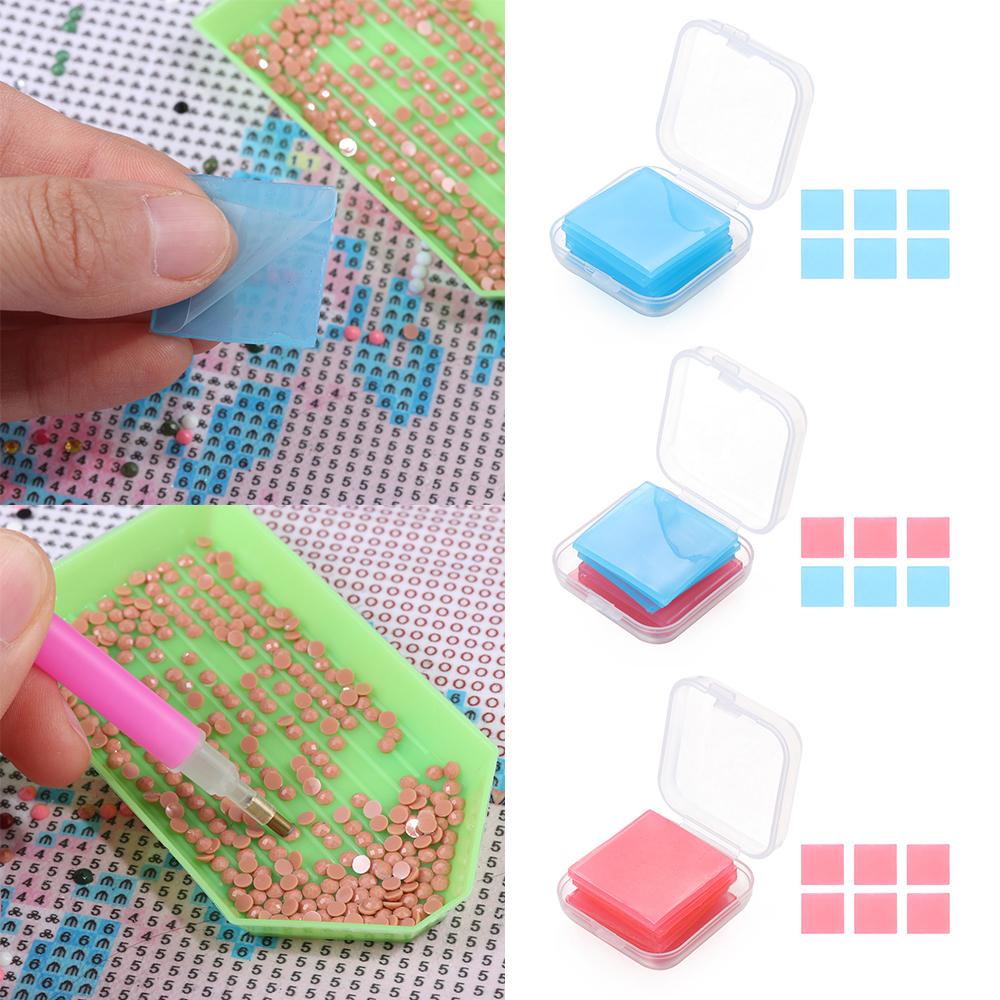 

Точкове свердло Ручка Інструменти для цвяхів Буровий розчин Алмазний живопис Клей Алмазний живопис Глиняна коробка для зберігання 3pcs Red&3pcs Blue