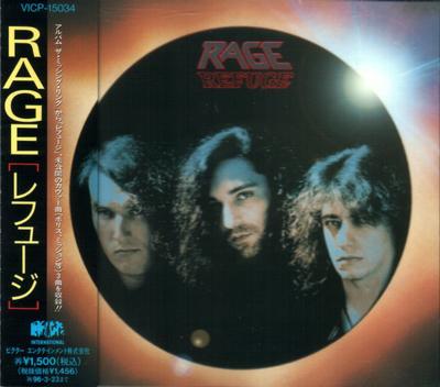 CD RAGE - Refuge VICP15034 NOISE INTERNATI 1994 Japan ObiRock Used