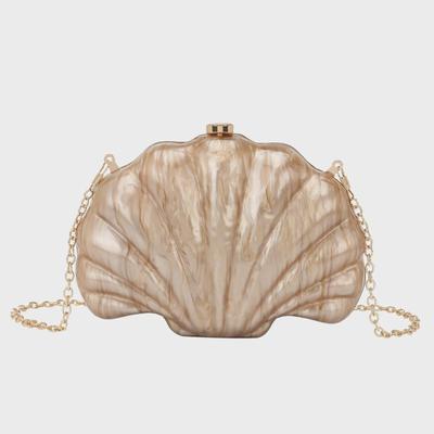 "Clutch de Noche y Bolso de Hombro Multicolor Natural 2024 para Mujer"