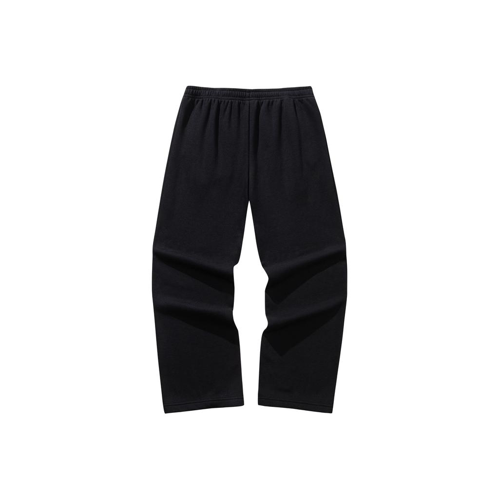 Anta Life Series Winter Knitted Sports Pants Men Bottoms Basic-Black 952548303-2