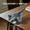 1/72 Scale SU-57 Fighter Jet Quick Build Model Kit Plastic Millitary Jet Toy Gift for Adults and Kids