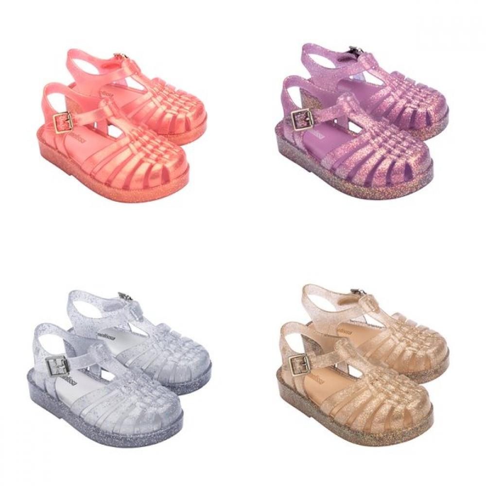 Mini MeliSsa Toebox PoSseSsion Shiny Baby 26 Ss Mskcg2tsph11 clear glitter/140