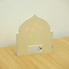 Creative Night Light Ornament LED Eid Wooden Decoration Handmade Eid Desktop Ornament  Scene Layout
