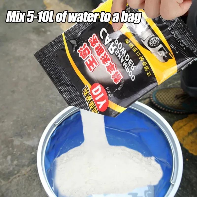 Car Washing Decontamination Concentrated Powder Strong Essence Foam Cleaner Shampoo Automobiles Windshield Wash Accessories