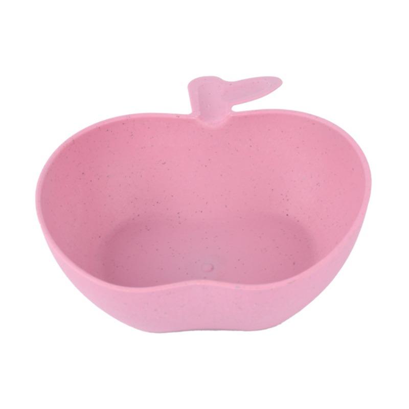 Apple-shaped Baby and Children's Feeding Bowls, Complementary Food Bowls, Sugar Water Bowls, Dessert Bowls, Ice Powder Bowls, and Cereal Bowls