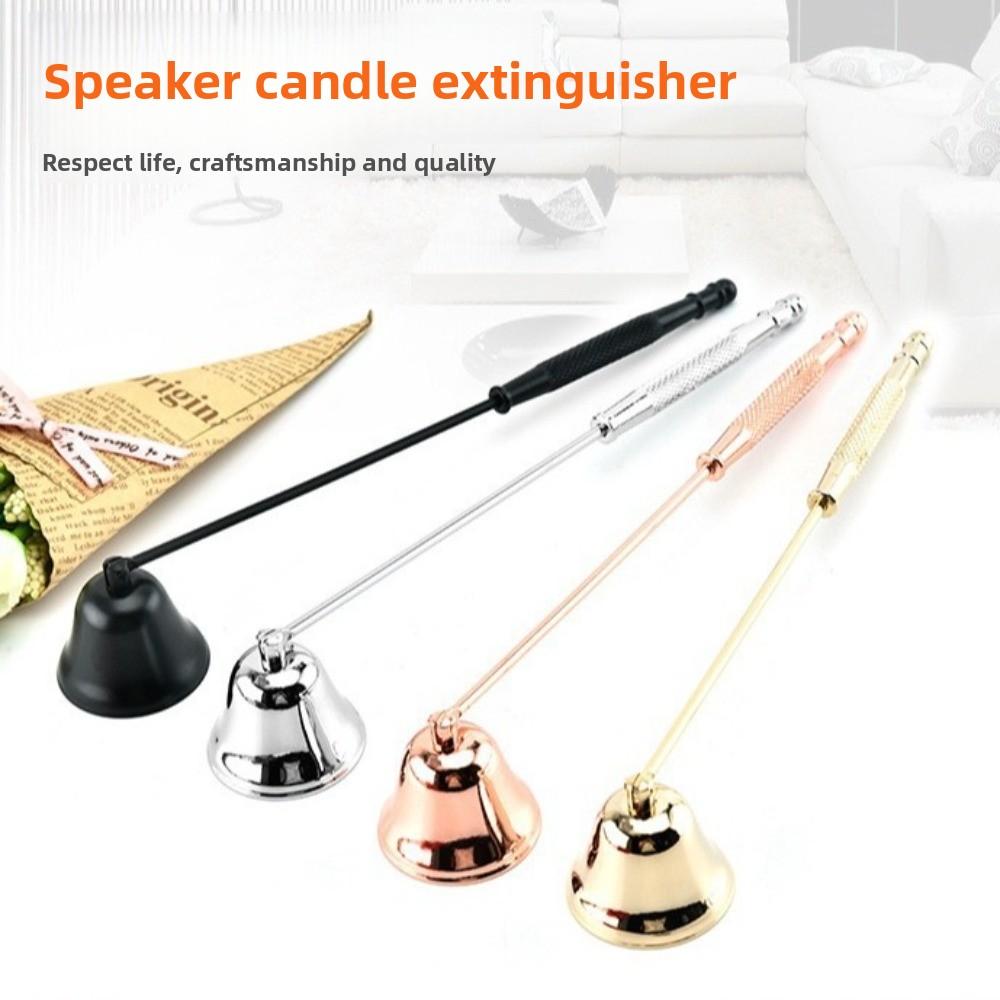 Long Handle Bell Shape Candle Damper Candle Accessories  Candlelight Dinner