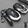 MZFK7 LCD Keycase Touch Screen Car Key Bag Buckle Shell Suitable for BMW 5 Series 535le 7 Series 730li 740 8/6 Series GT X3 X4 X5 X7