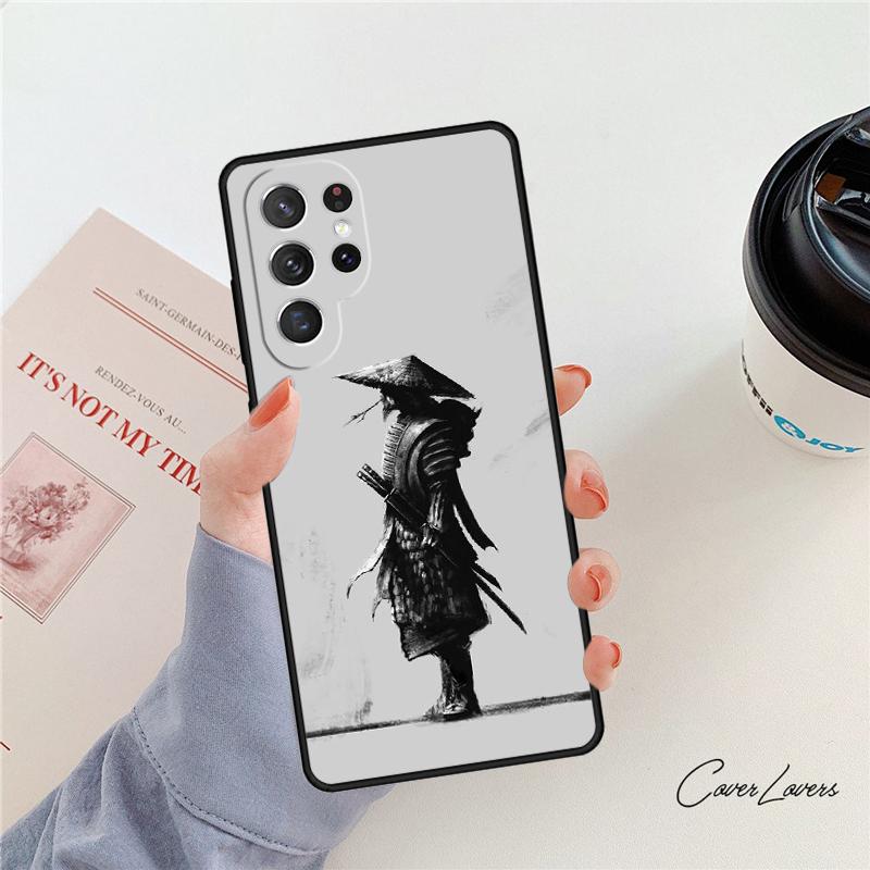 Aikido Samurai Warrior phone case For Samsung Galaxy S24 S25 S23 S22 Ultra Note 10 20 Plus S20 S21 FE Cover