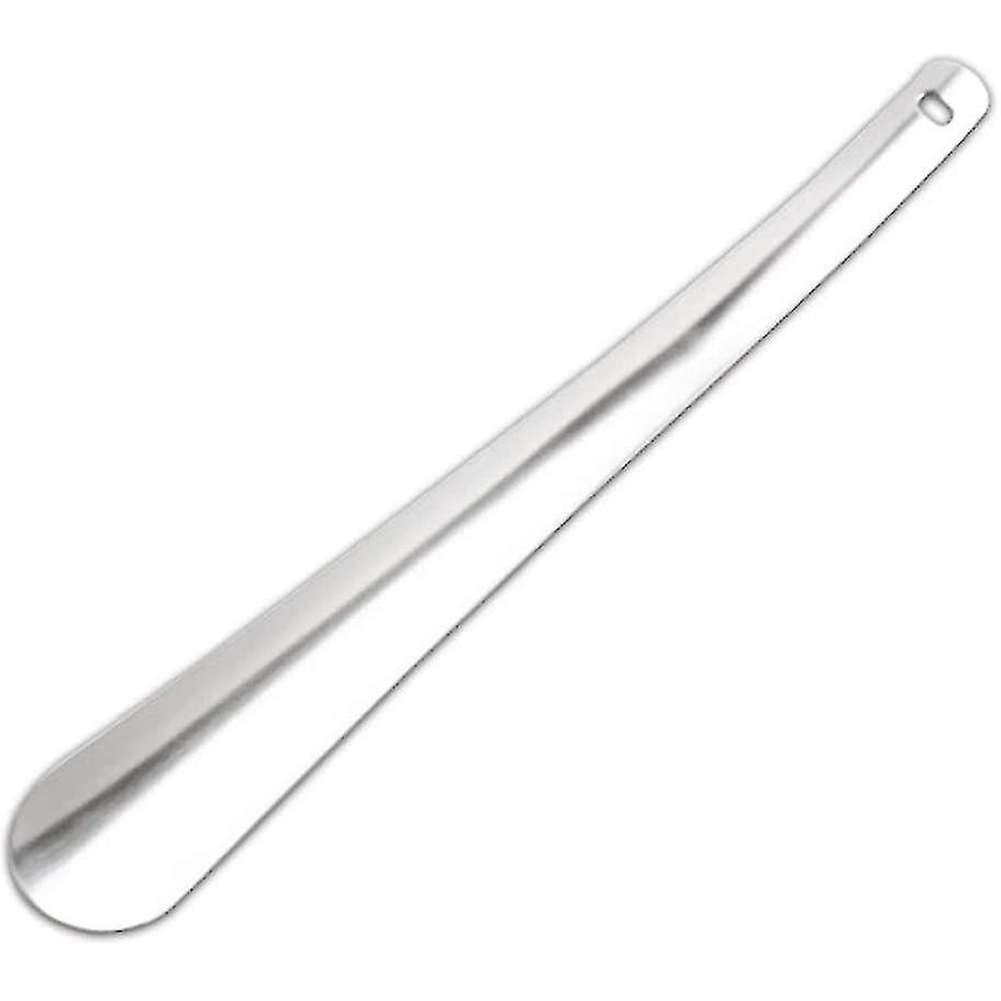 Shoe Horn, Metal Shoe Horns, 12 Inch Long Shoe Horn, Heavy Duty Shoe Helper Stick, Stainless Steel Shoe Horn For Men, Women, Kids, Seniors