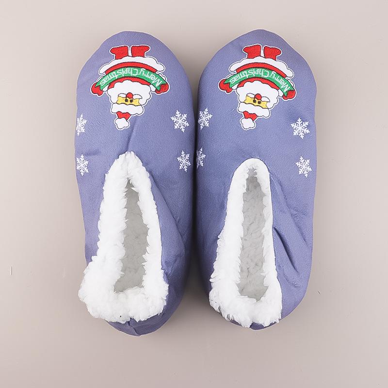 

Затишна серія різдвяних домашніх капців One Size фіолетовий