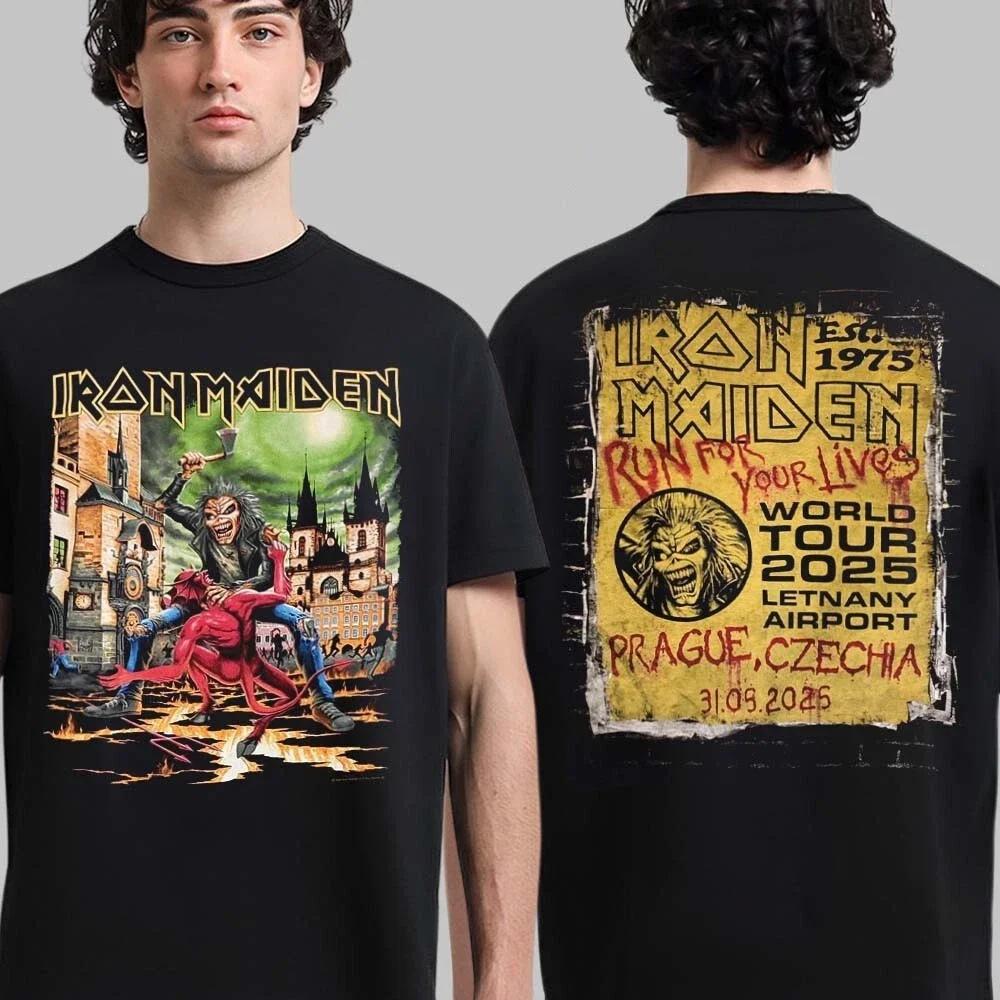 Run for Your Lives Rockband Fans T-Shirt Mode Cool Rundhals Kurzarm T-Shirts Locker Atmungsaktiv Bequeme Kleidung Für Männer