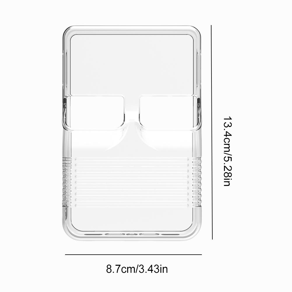 1-5Pcs For R36S Retro Handheld Game Console Transparent TPU Case Anti-Scratch Protective Cover Protector Shell Game Accessories