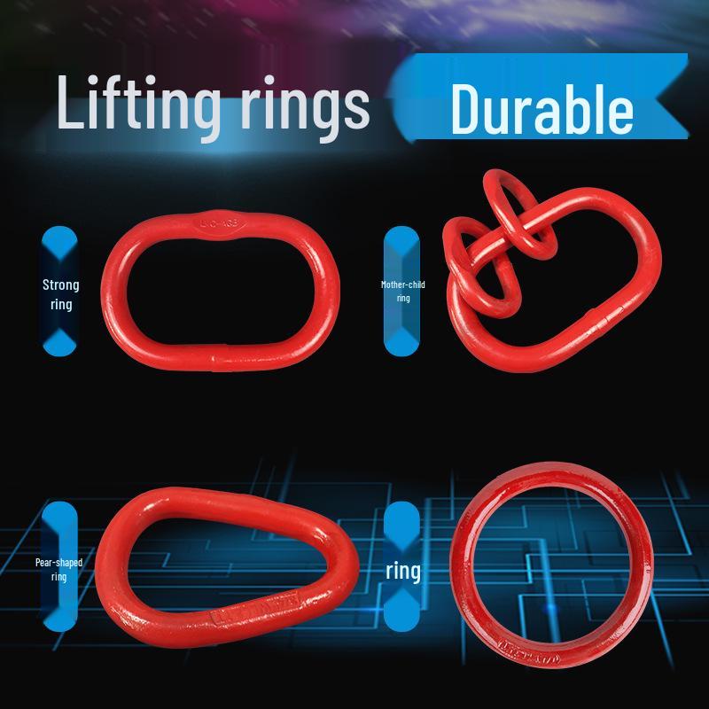 High-Strength Alloy 8-Shaped Universal Lifting Ring