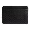 Laptop 36 Logo Logo Coated Canvas Laptop Bag Large Men's Black