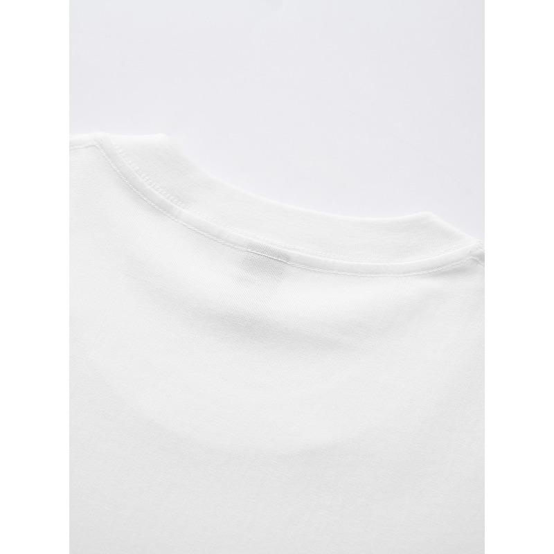 New Men's T-Shirt,Palm Tree Wave Print,Summer Casual Breathable,Beach Vacation Daily Wear