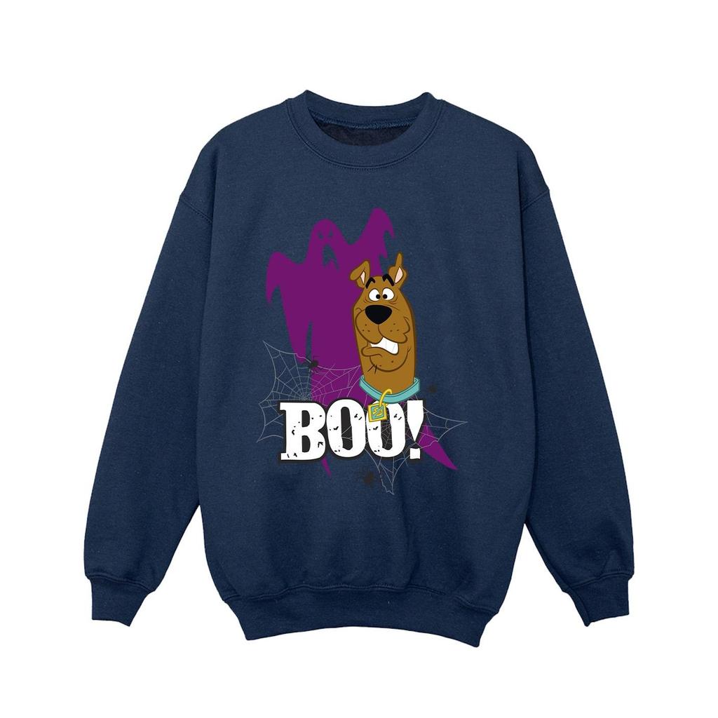 Scooby Doo Girls Boo Ghost Sweatshirt