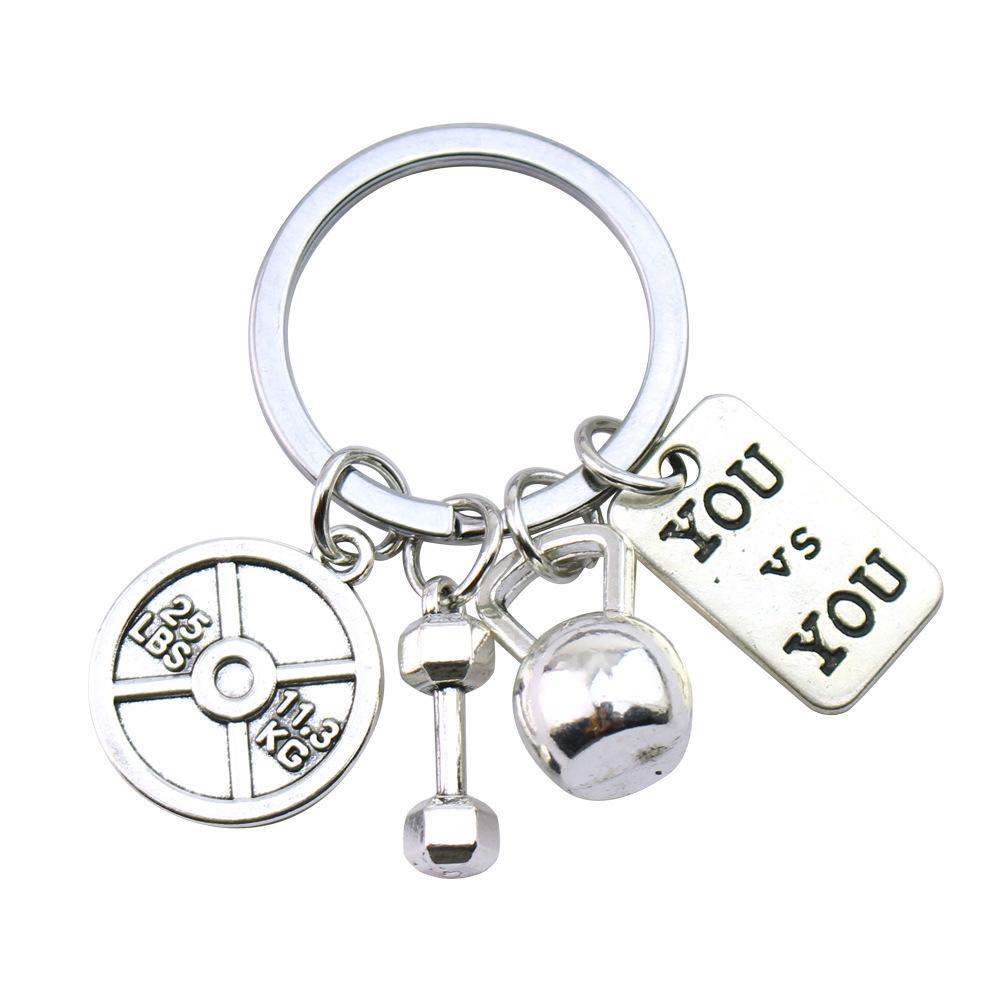 Fitness Equipment: Dumbbells, Barbells, Kettlebells & Keychain Pendants for Men, Women & Couples