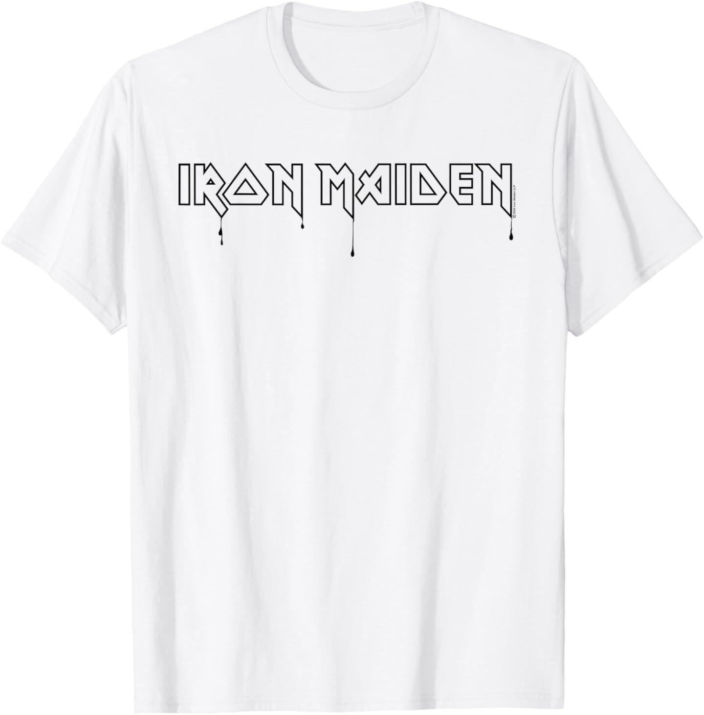 

Iron Maiden - Drip Logo T-Shirt Mens Womens Tees Top M