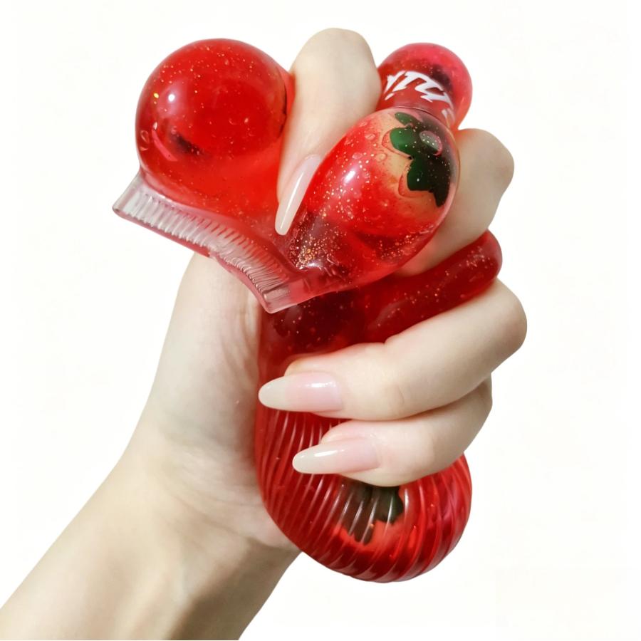 Fruit Filled Maltose Toothpaste Stress Relief Toy Soft Slow Rising Deformable Squeeze Squishy Fidget Sensory Toy