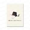 Funny Cute Black Cat Eat Foods Poster Nordic Wall Art Canvas Painting Prints Cartoon Animal Pictures For Living Room Home Decor No Frame