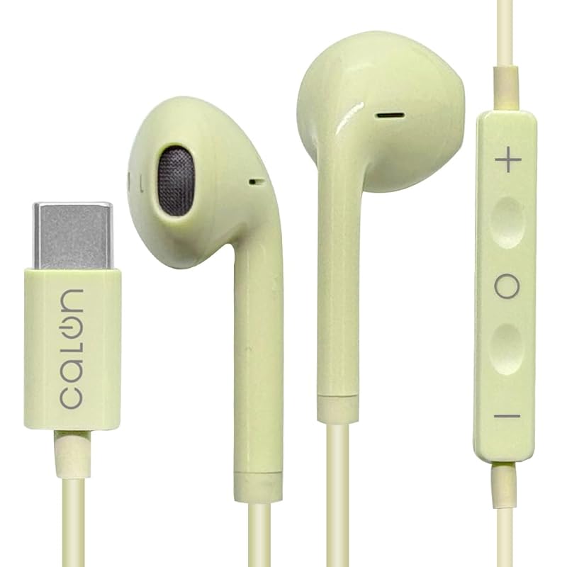 

rasta banana Smartphone iPhone16 Android for Type-C stereo earphone microphone wired calon light yellow RESMSCD04LYL