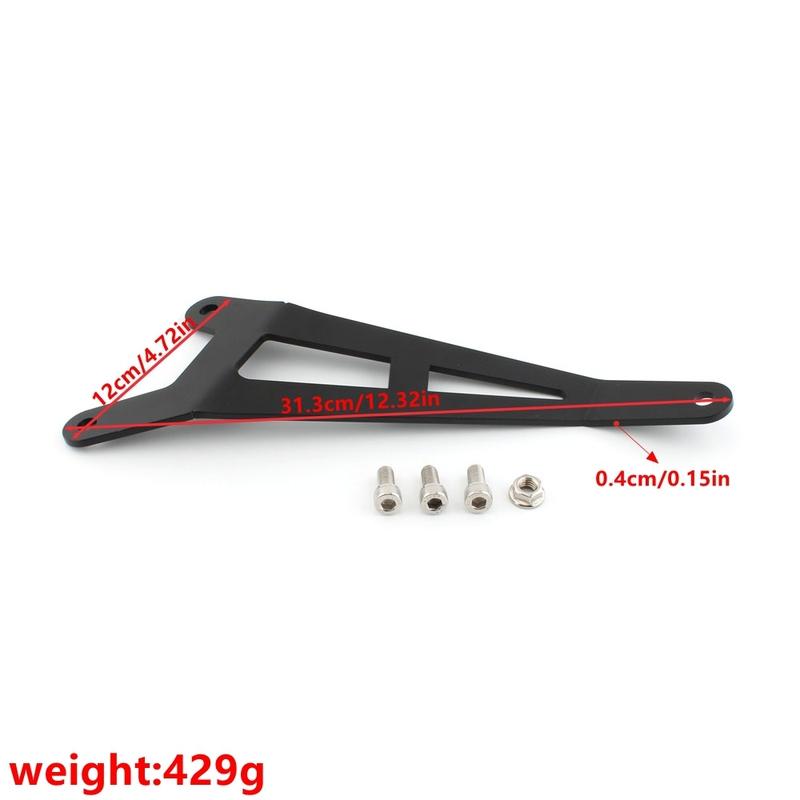 Exhaust Suspension Bracket Modification for 2024 KAWASAKI ZX6R, Ninja and ZX636, for Installing Mufflers