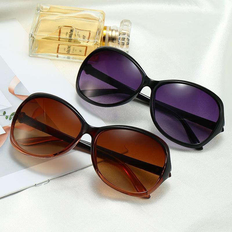 Small Frame Sunglasses Fashion Sunglasses Women'S Sunshade Eye Protection Driving Riding Ins Han Chao Looks Thin