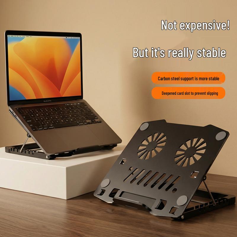 All-Metal Universal Folding Laptop & Tablet Stand with Heat Dissipation